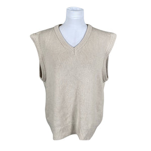 Unisex Filippa K. - Kootud vest, suurus 34 - Beige (1)