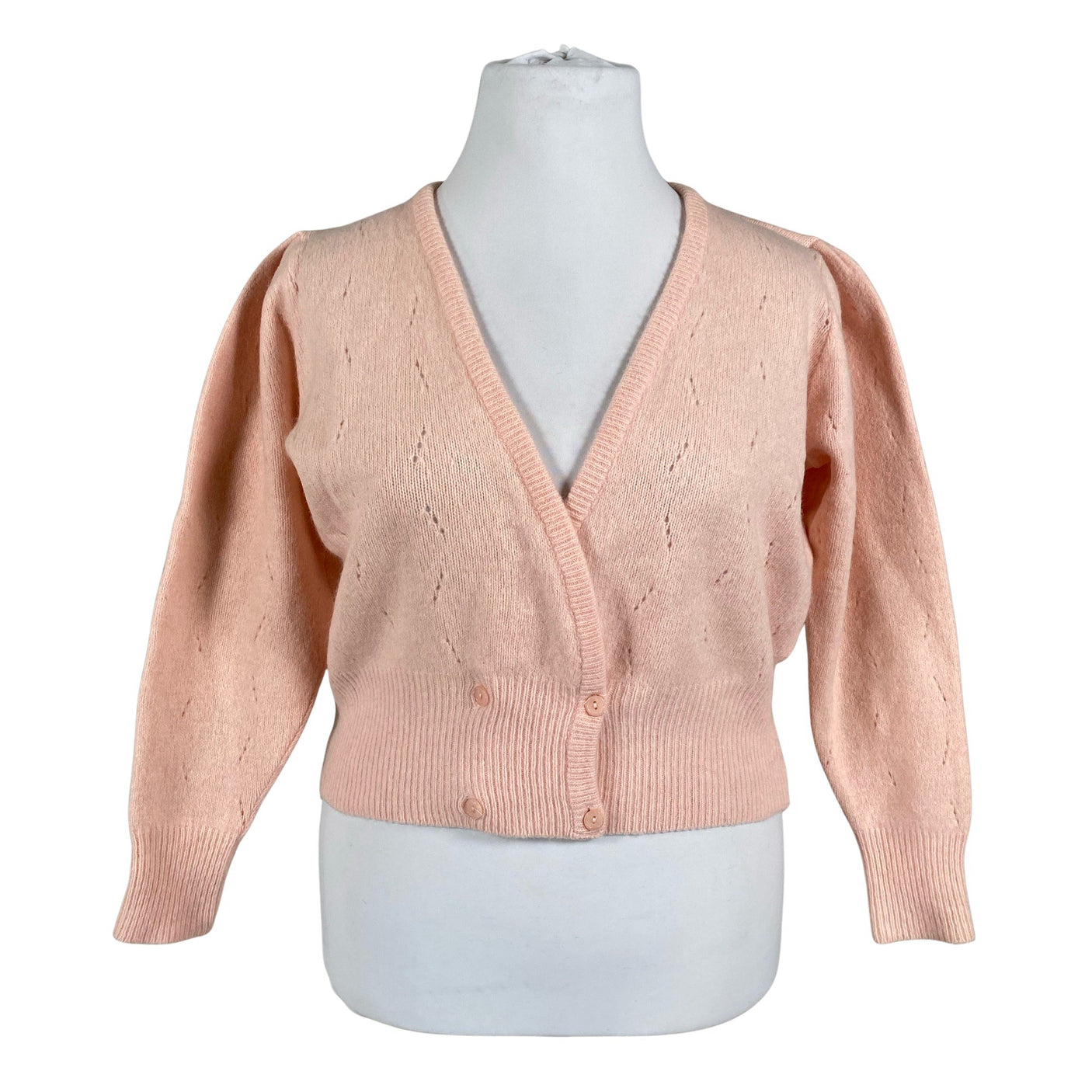 Unisex St Michael - Kardigan, suurus 42 - Heleroosa (1)
