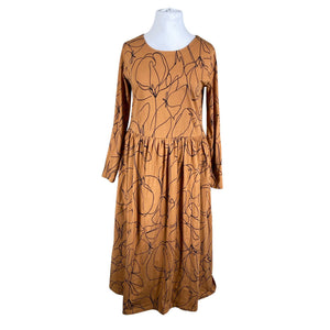 Unisex NOSH - Maksikleit, suurus 42 - Pruun (1)