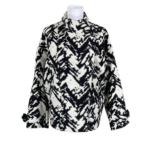 Unisex DKNY - Villane mantel, suurus 36 - Valge (1)