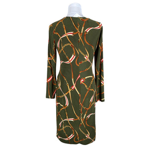 Unisex Lauren Ralph Lauren - Trikotaažist kleit, suurus 40 - Roheline (3)