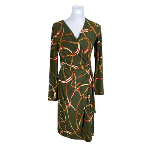 Unisex Lauren Ralph Lauren - Trikotaažist kleit, suurus 40 - Roheline (1)