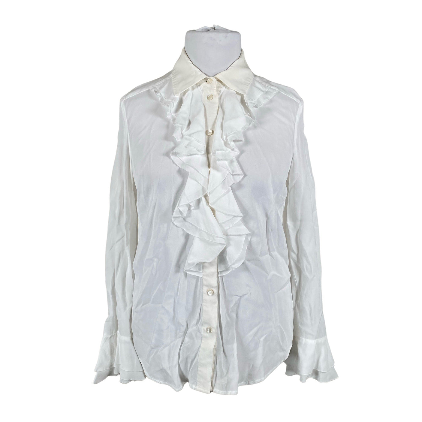 Unisex Andiata - Pidulik pluus, suurus 42 - Looduslik valge (1)