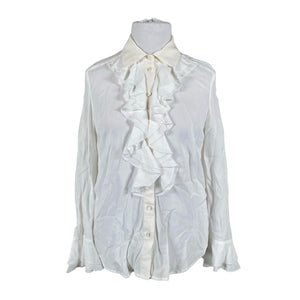 Unisex Andiata - Pidulik pluus, suurus 42 - Looduslik valge (1)