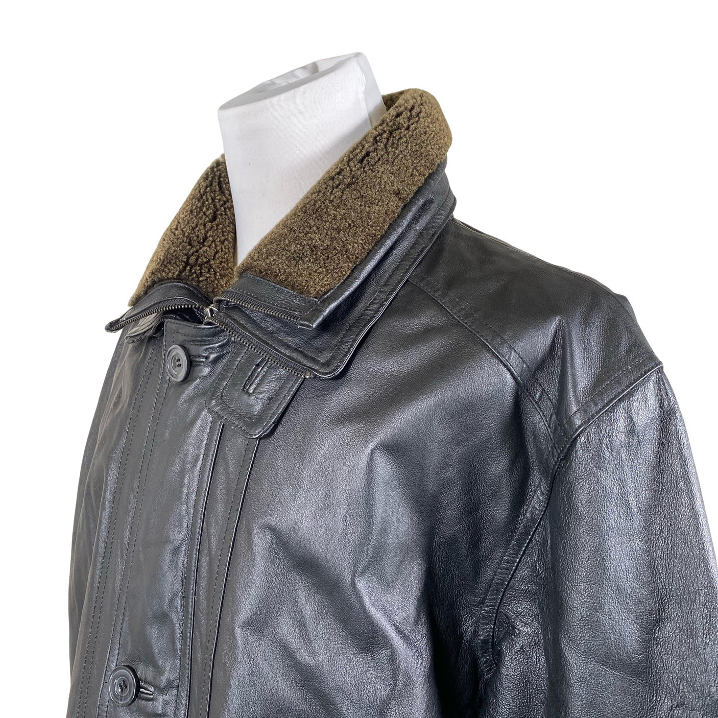 Unisex Royal - Nahktagi, suurus XL - Must (3)