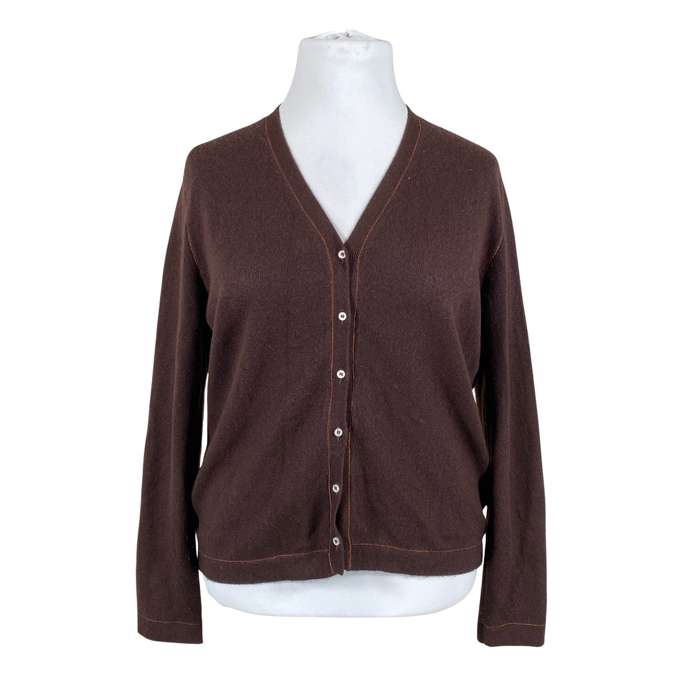 Unisex Gran Sasso - Kardigan, suurus 46 - Pruun (1)