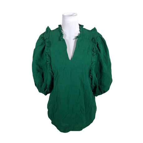 Unisex Esprit - Lühikeste käistega pluus, suurus 38 - Roheline ()