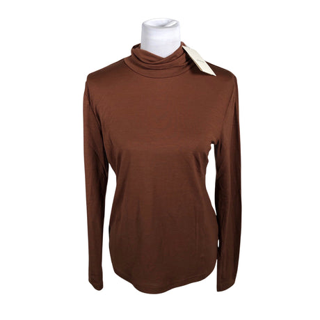Unisex Gestuz - Trikotaažist pluus, suurus 42 - Pruun ()