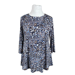 Unisex Kaija S. - Trikotaažist pluus, suurus 42 - Sinine (1)
