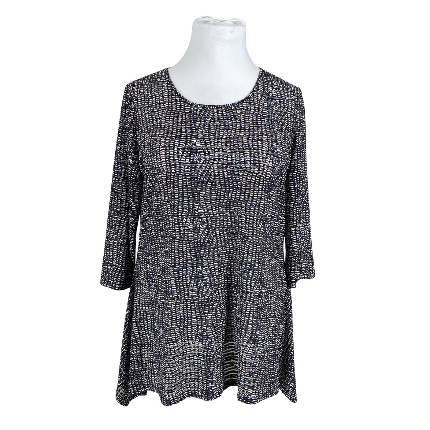Unisex Kaija S. - Trikotaažist pluus, suurus 44 - Must (1)