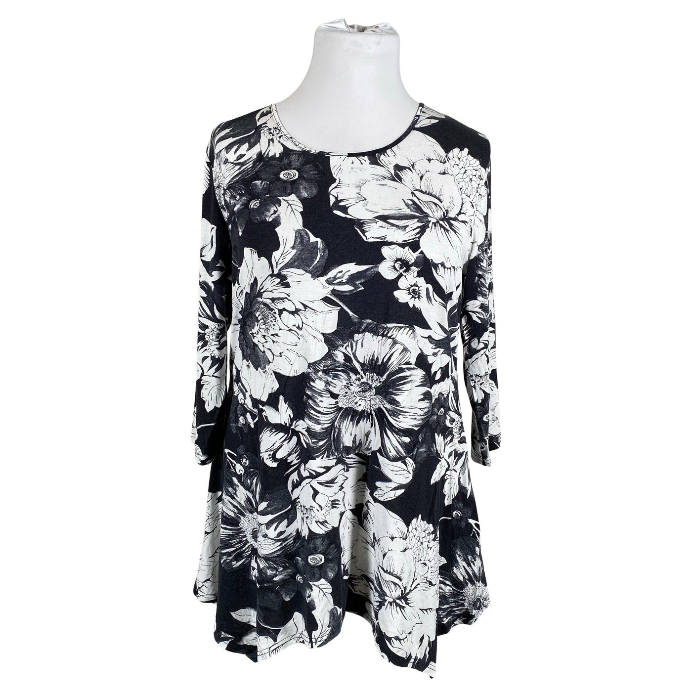 Unisex Kaija S. - Trikotaažist tuunika, suurus 42 - Valge (1)