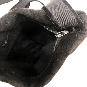 Unisex Handmade - Õlakott, suurus Mini - Must (2)