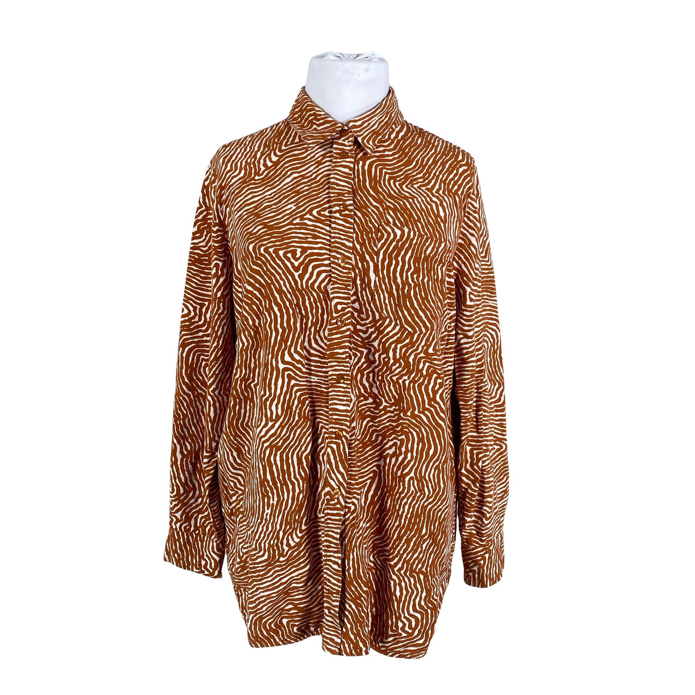 Unisex Nanso - Mitteveniv tuunika, suurus 42 - Pruun (1)