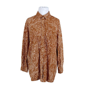Unisex Nanso - Mitteveniv tuunika, suurus 42 - Pruun (1)