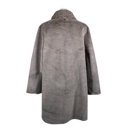 Unisex Rich & Royal - Kunstkarusnahast mantel, suurus 36 - Hall (2)