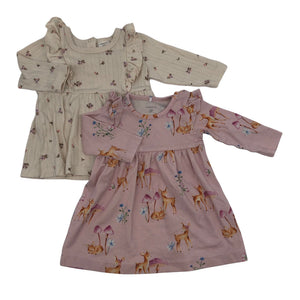 Unisex Lindex - Trikotaažist kleit, suurus 56 - 62 - Beige (1)