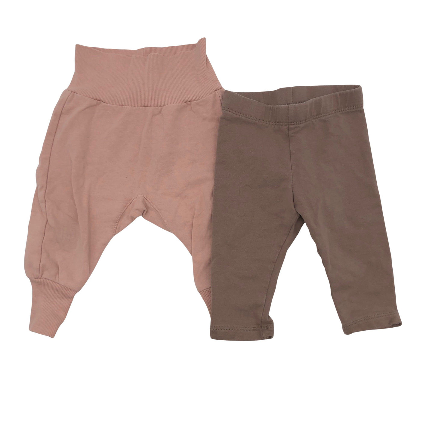 Unisex Lindex - Dressikangast püksid, suurus 56 - 62 - Heleroosa (1)