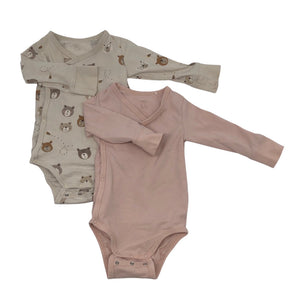 Unisex Lindex - Bodi, suurus 56 - 62 - Beige (1)
