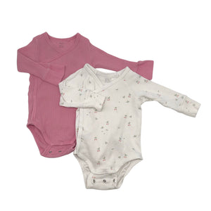Unisex Lindex - Bodi, suurus 56 - 62 - Heleroosa (1)