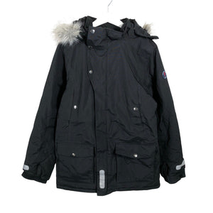 Unisex Polarn O. Pyret - Talvejope, suurus 146 - 152 - Must (1)