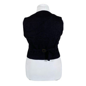 Unisex Fransa - Vest, suurus 44 - Must (2)