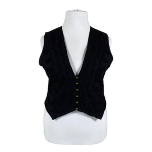 Unisex Fransa - Vest, suurus 44 - Must (1)