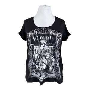 Unisex D.E.P.T - T-särk, suurus 42 - Must (1)