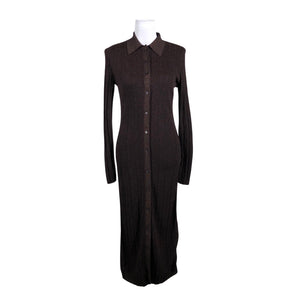 Unisex &Other Stories - Kootud kleit, suurus 36 - Pruun (1)