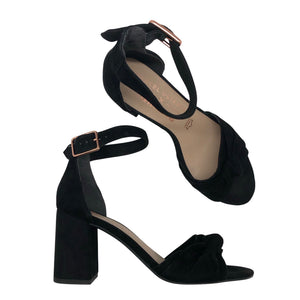 Unisex Tamaris - Kontsaga rihmikud, suurus 38 - Must (1)