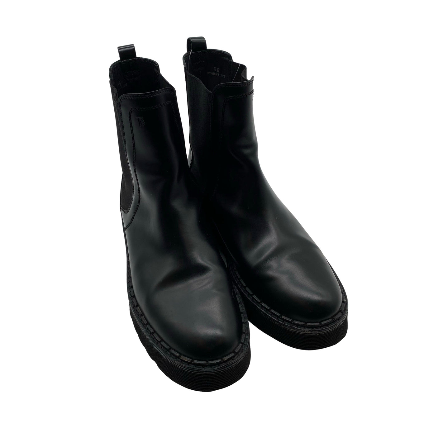 Unisex Tod's - Poolsaapad, suurus 38 - Must (3)