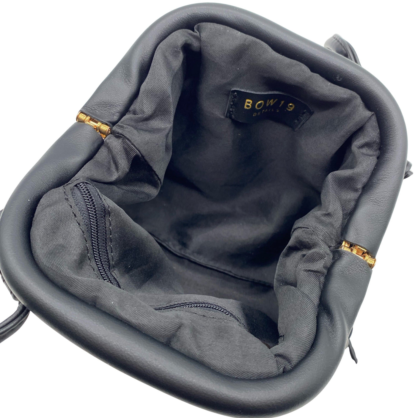 Unisex BOW19 - Õlakott, suurus Mini - Must (2)