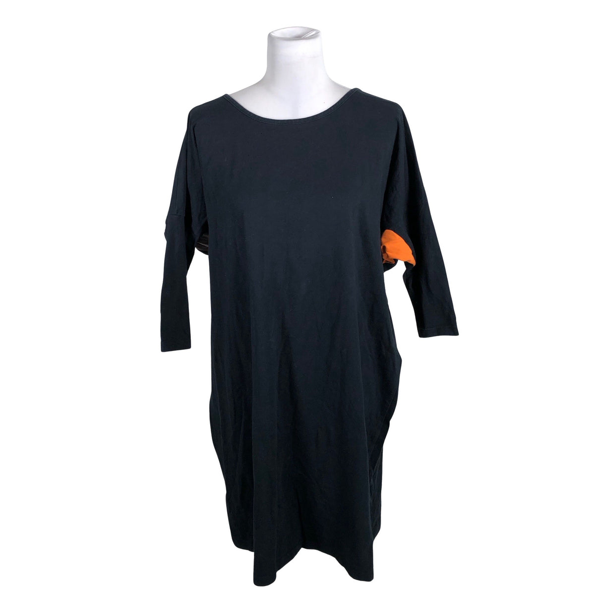 Unisex Papu - Trikotaažist kleit, suurus 40 - Must (1)