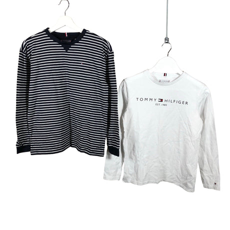 Unisex Tommy Hilfiger - Trikotaažist pluus, suurus 158 - 164 - Valge ()