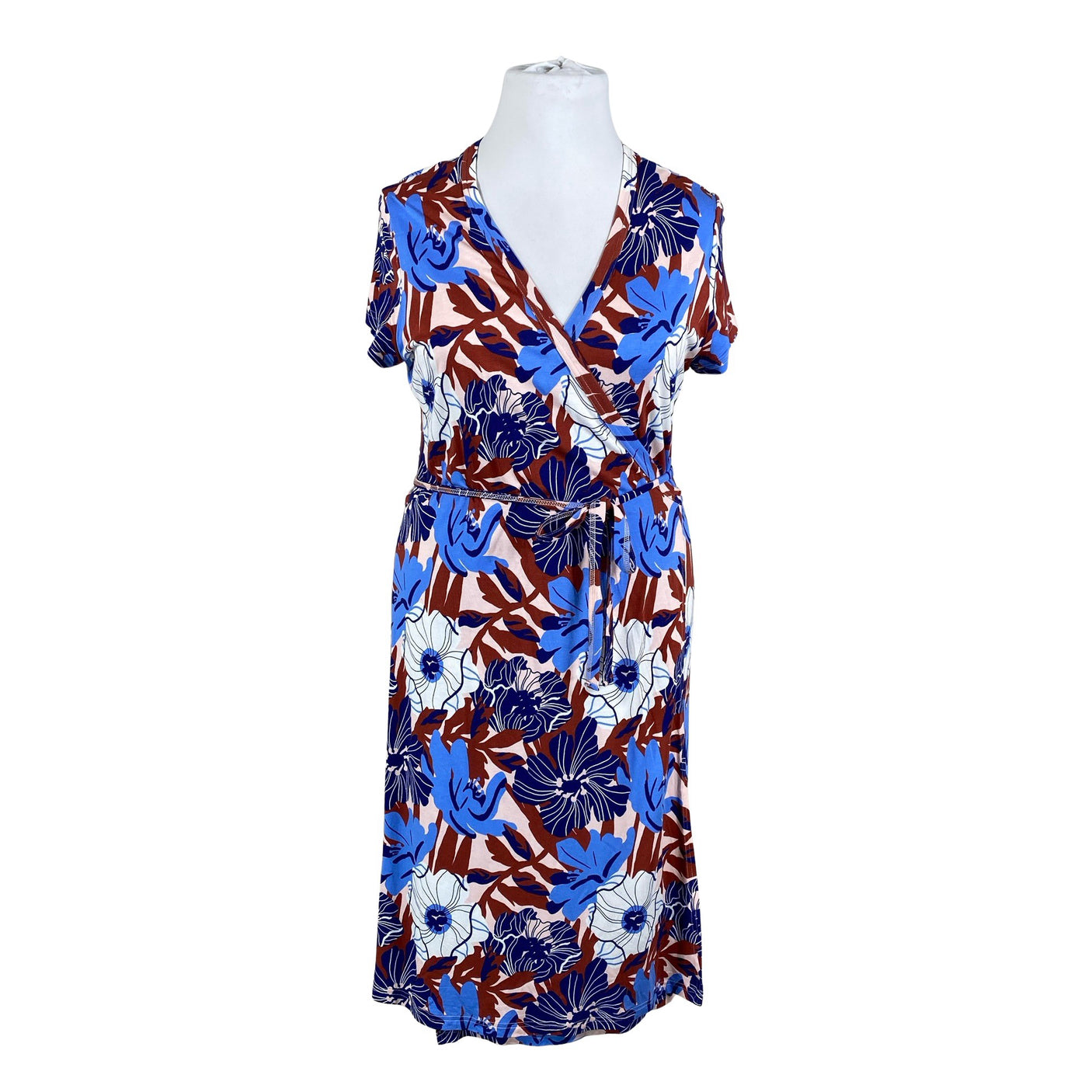 Unisex Nanso - Trikotaažist kleit, suurus 42 - Heleroosa (1)