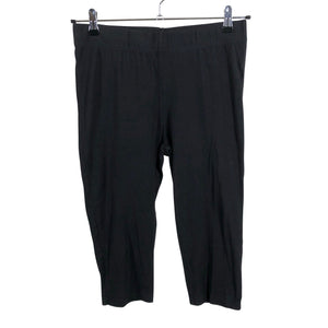 Unisex Lindex - Trikotaažist poolpikad püksid, suurus 42 - Must (1)