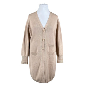 Unisex Voglia - Kardigan, suurus 44 - Beige (1)
