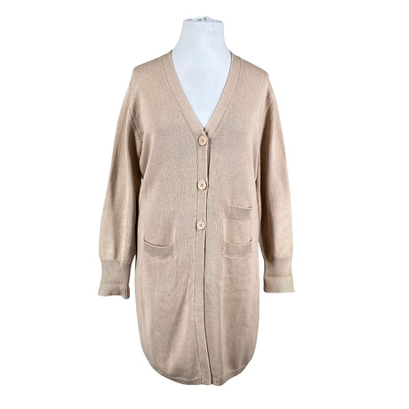 Unisex Voglia - Kardigan, suurus 44 - Beige ()