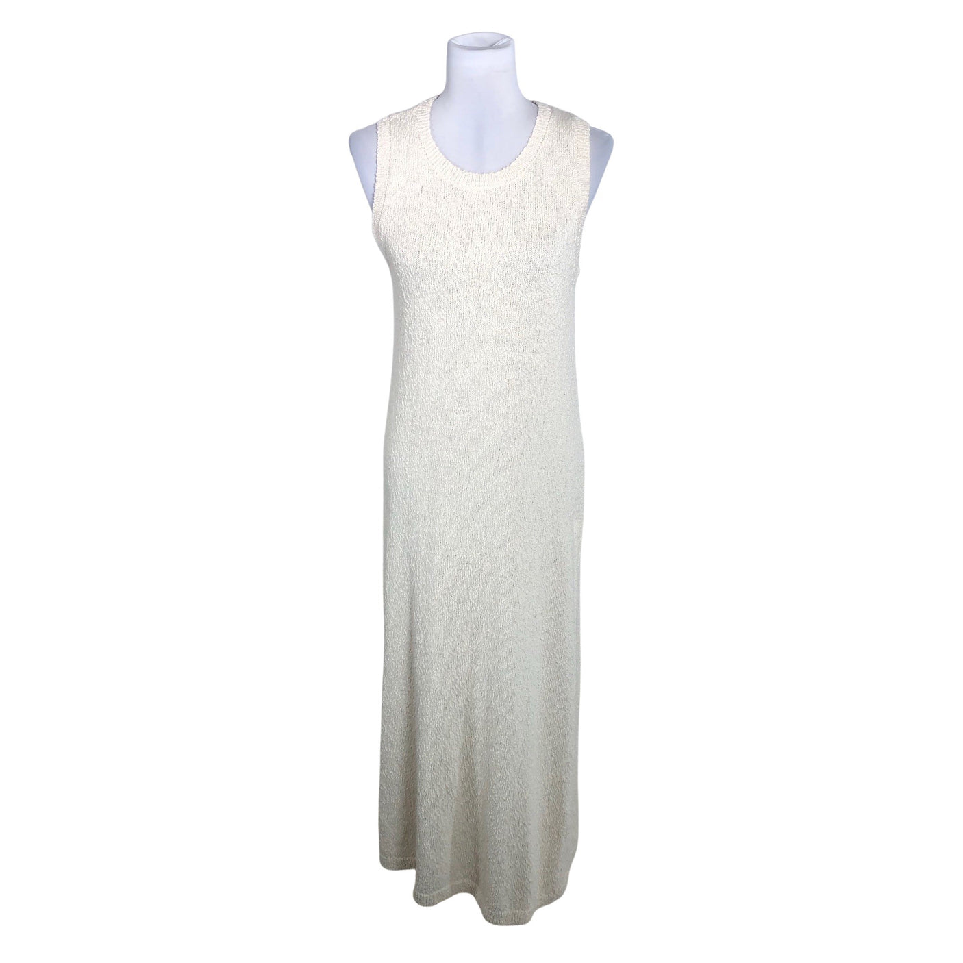 Unisex Lindex - Kootud kleit, suurus 38 - Looduslik valge (1)