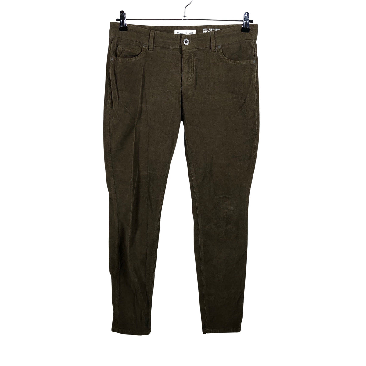 Unisex Marc O'Polo - Sametpüksid, suurus W30 - Roheline (1)