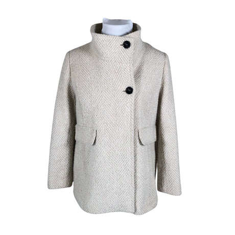 Unisex Caroll - Villane mantel, suurus 44 - Beige ()