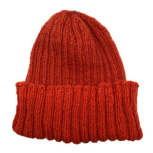 Unisex Handmade - Talvemüts, suurus 56 - 58 cm - Oranž (1)
