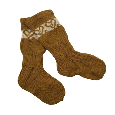 Unisex Handmade - Villased sokid, suurus 37 - Kollane ()