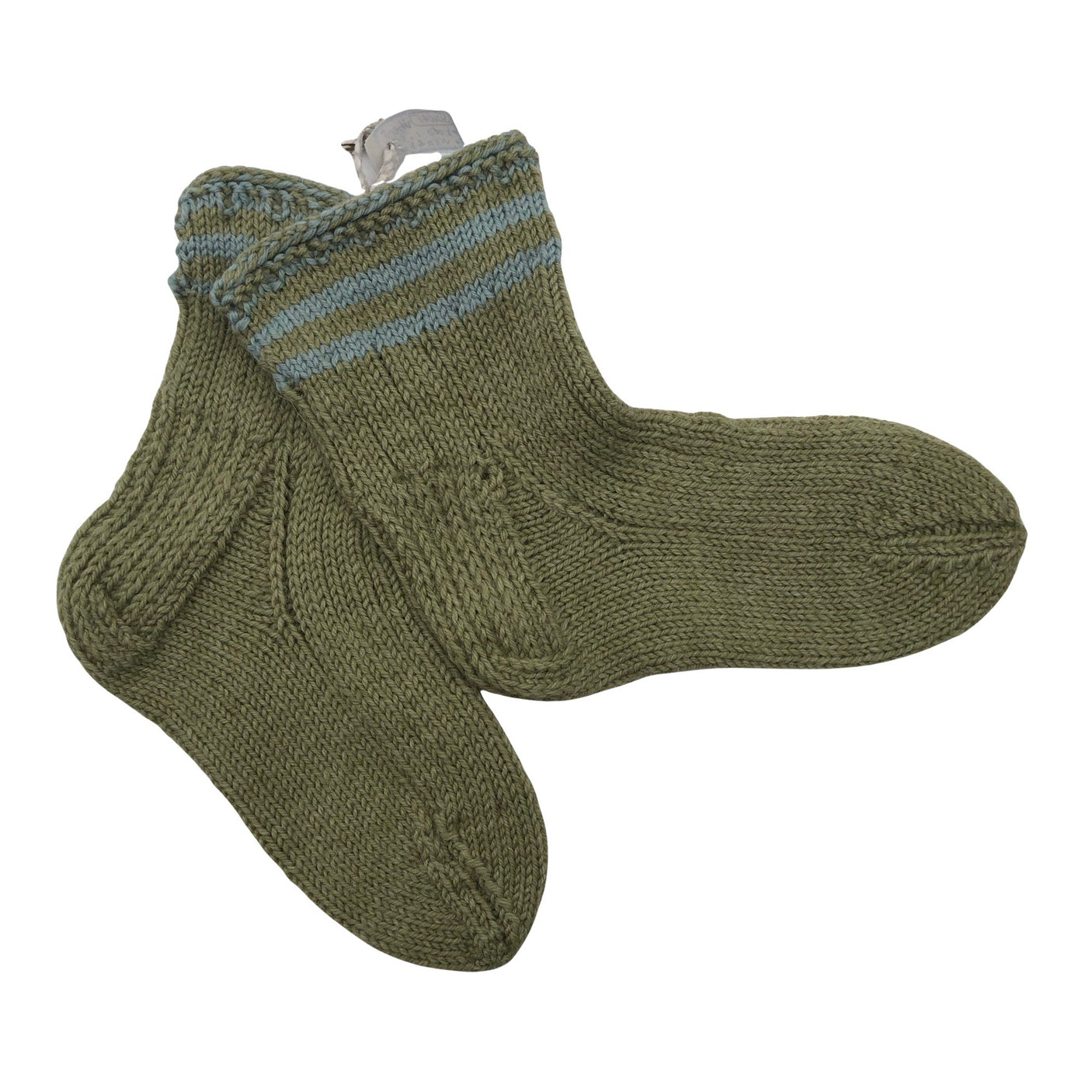 Unisex Handmade - Villased sokid, suurus 38 - Roheline (1)