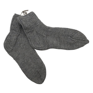 Unisex Handmade - Villased sokid, suurus 39 - Hall (1)