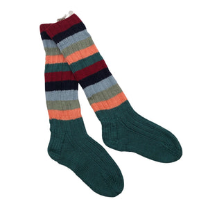 Unisex Handmade - Villased sokid, suurus 37 - Roheline (1)