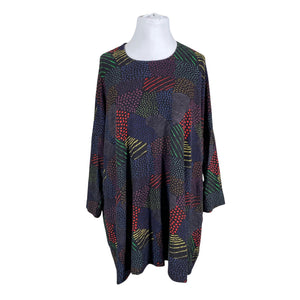 Unisex Aino - Trikotaažist kleit, suurus 42 - Must (1)