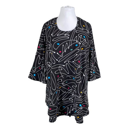 Unisex Aino - Dressikangast kleit, suurus 42 - Must ()