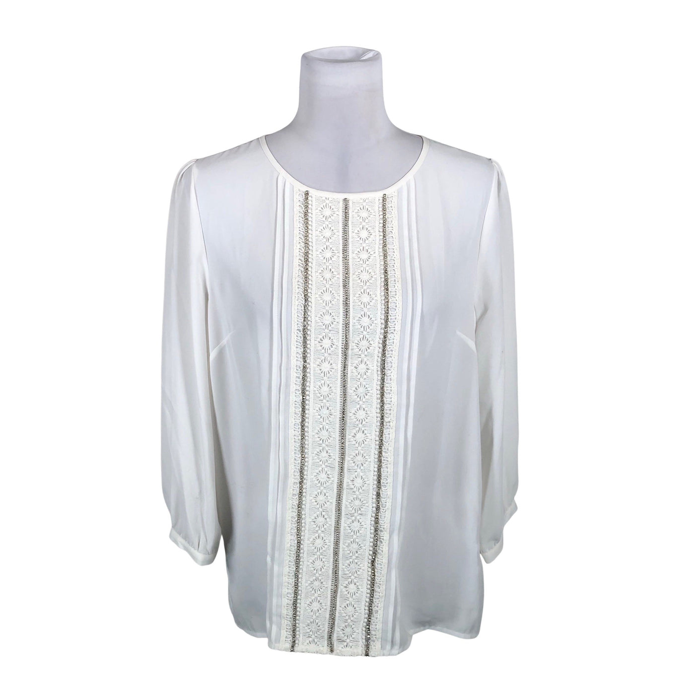 Unisex 1.2.3 Paris - Pluus, suurus 40 - Valge (1)