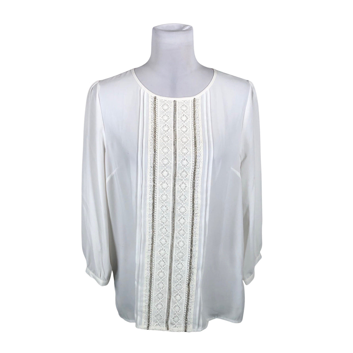 Unisex 1.2.3 Paris - Pluus, suurus 40 - Valge (1)