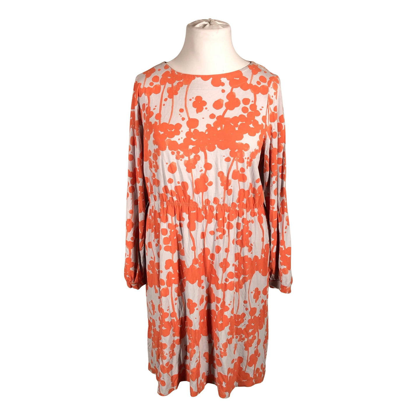 Unisex Nanso - Trikotaažist kleit, suurus 42 - Oranž (1)